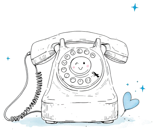 Telefon und Rettungsring